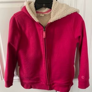Lands’ End girls fleece jacket